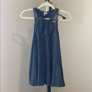 Crochet High Neck tank